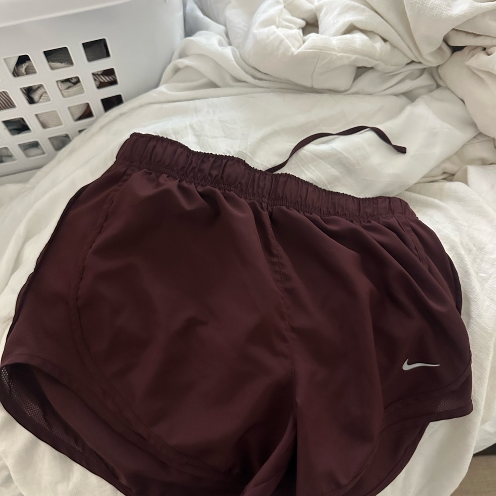 Nike Women's Maroon Athletic Shorts